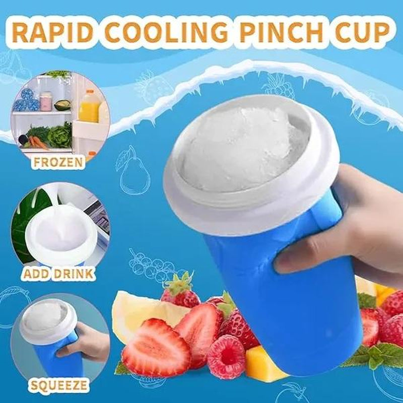 Slushy Maker Cup – Freeze, Squeeze & Enjoy in Minutes!