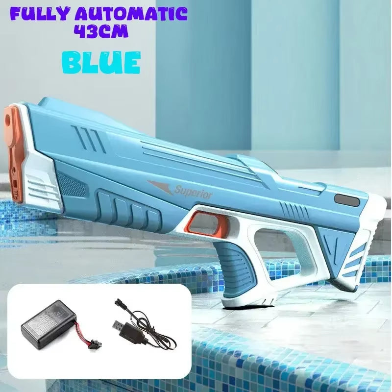 High-Pressure Electric Water Gun for Kids - Ideal for Summer Outdoor Pool Games and Gift for Boys