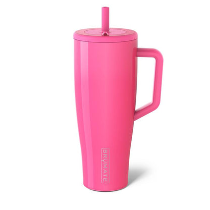 Brümate Era 40Oz Tumbler with Handle and Straw | 100% Leakproof Insulated Tumbler | Keeps Ice 24+ Hours | Cup Holder Friendly Base