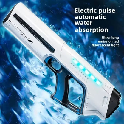 High-Pressure Electric Water Gun for Kids - Ideal for Summer Outdoor Pool Games and Gift for Boys