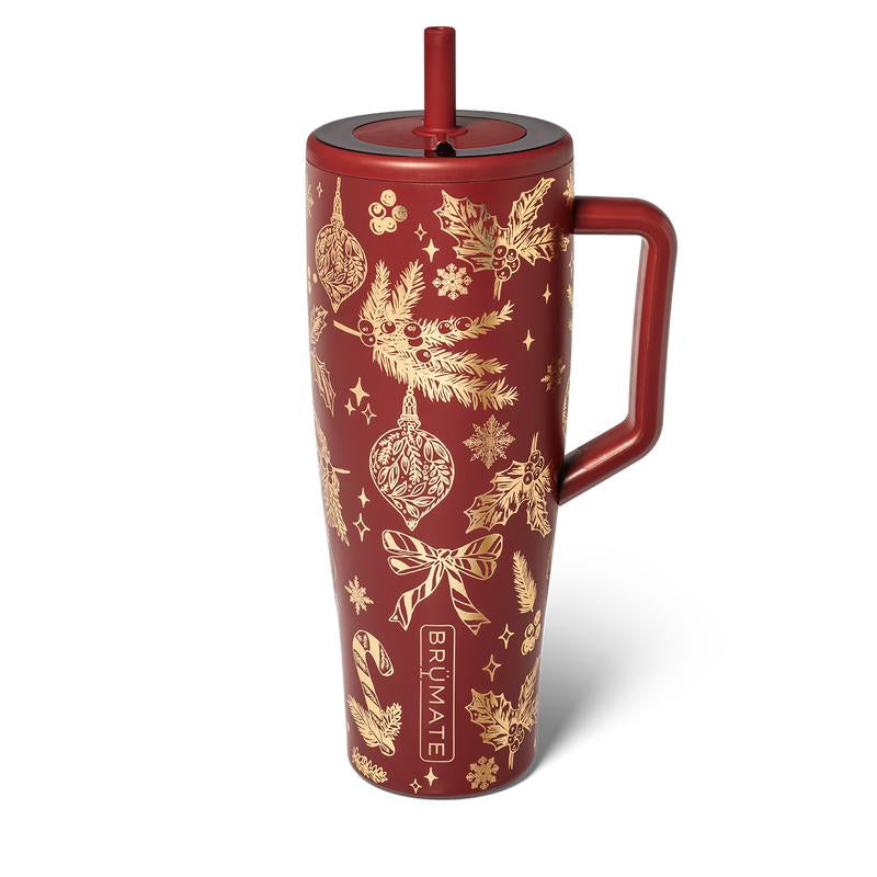 Brümate Era 40Oz Tumbler with Handle and Straw | 100% Leakproof Insulated Tumbler | Keeps Ice 24+ Hours | Cup Holder Friendly Base