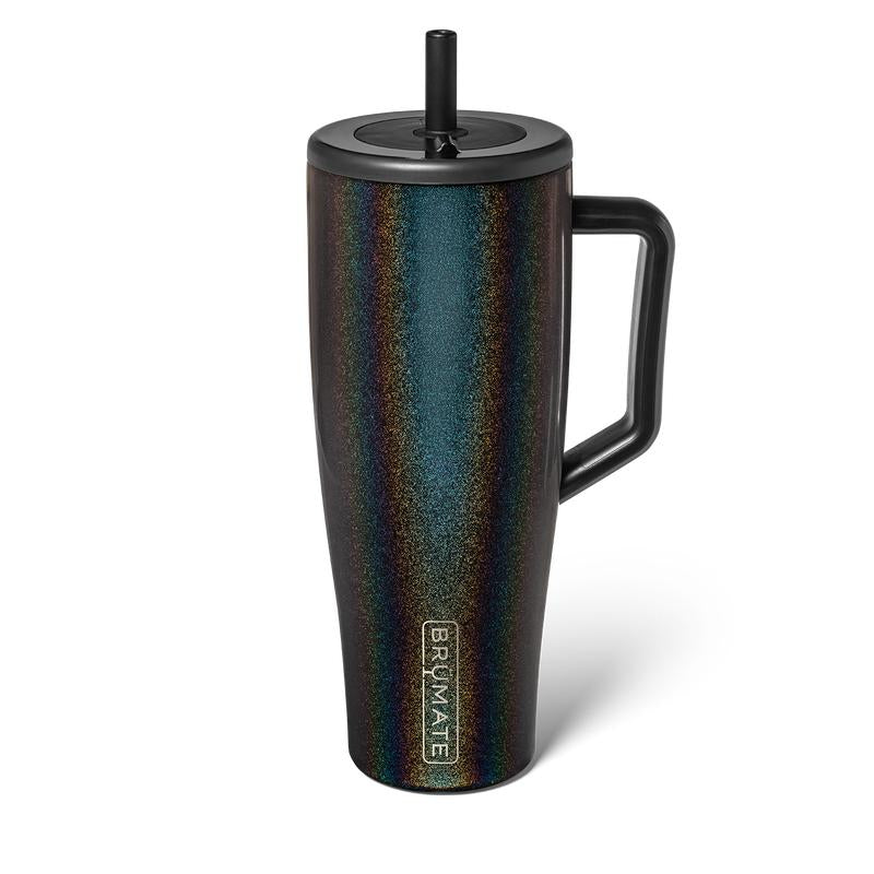 Brümate Era 40Oz Tumbler with Handle and Straw | 100% Leakproof Insulated Tumbler | Keeps Ice 24+ Hours | Cup Holder Friendly Base