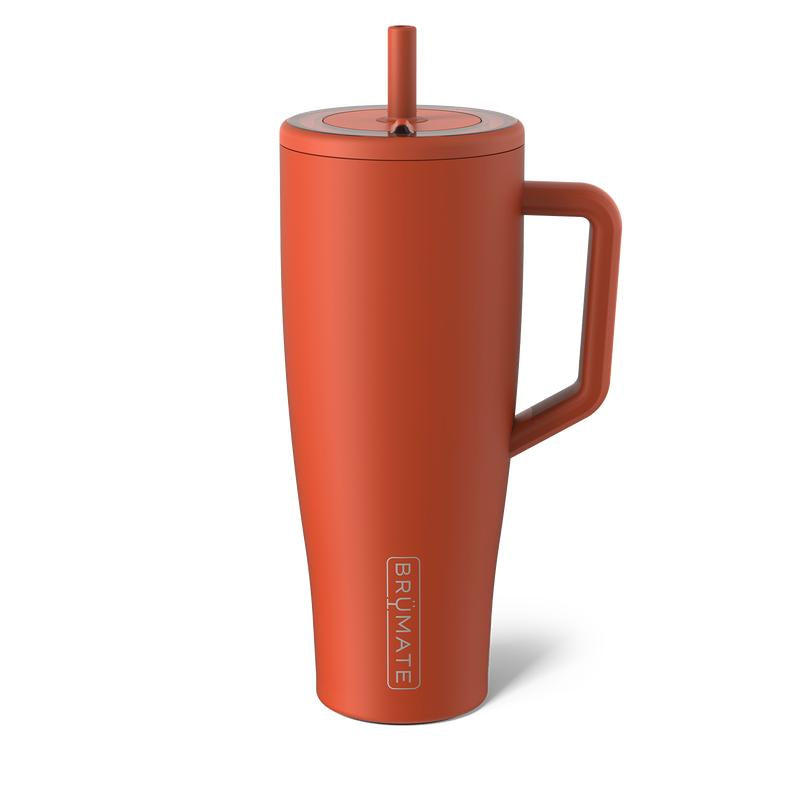 Brümate Era 40Oz Tumbler with Handle and Straw | 100% Leakproof Insulated Tumbler | Keeps Ice 24+ Hours | Cup Holder Friendly Base