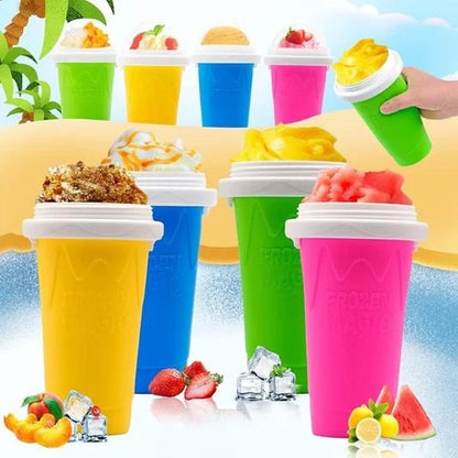 Slushy Maker Cup – Freeze, Squeeze & Enjoy in Minutes!
