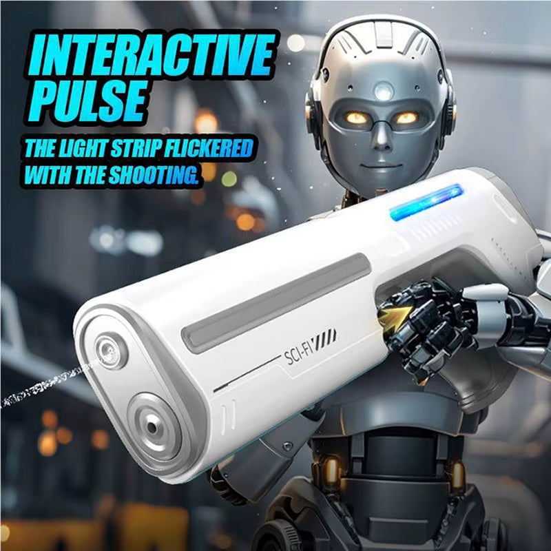 High-Pressure Electric Water Gun for Kids - Ideal for Summer Outdoor Pool Games and Gift for Boys