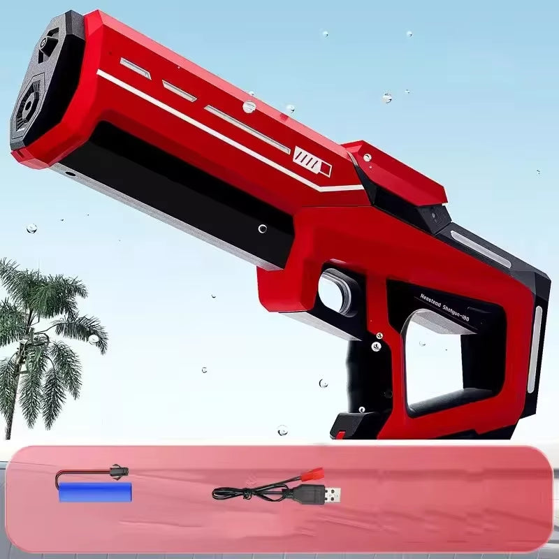 High-Pressure Electric Water Gun for Kids - Ideal for Summer Outdoor Pool Games and Gift for Boys
