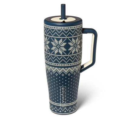 Brümate Era 40Oz Tumbler with Handle and Straw | 100% Leakproof Insulated Tumbler | Keeps Ice 24+ Hours | Cup Holder Friendly Base